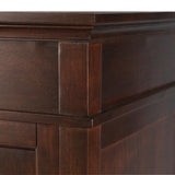 Ashburn 36 in. W Bath Vanity Cabinet Only in Mahogany - Super Arbor