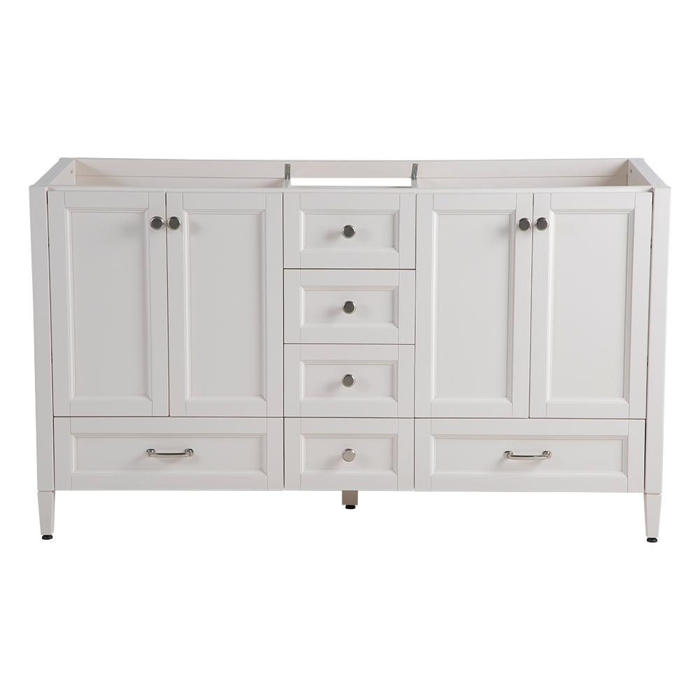 Claxby 48 in. W x 34 in H x 22 in. D Bath Vanity Cabinet Only in Chocolate - Super Arbor