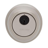 816 Series Satin Nickel Single Cylinder Key Control Deadbolt featuring SmartKey Security - Super Arbor