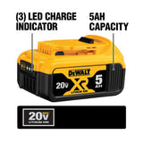 20-Volt MAX Lithium-Ion Cordless Compact Reciprocating Saw Kit with Battery 5Ah, Charger and Contractor Bag - Super Arbor