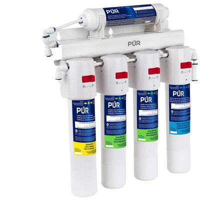 5-Stage Quick Connect 20.3 GPD Reverse Osmosis Water Filtration System with Faucet