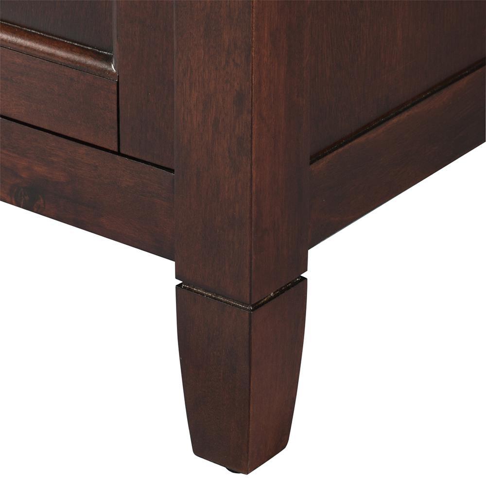 Ashburn 36 in. W Bath Vanity Cabinet Only in Mahogany - Super Arbor