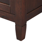 Ashburn 36 in. W Bath Vanity Cabinet Only in Mahogany - Super Arbor