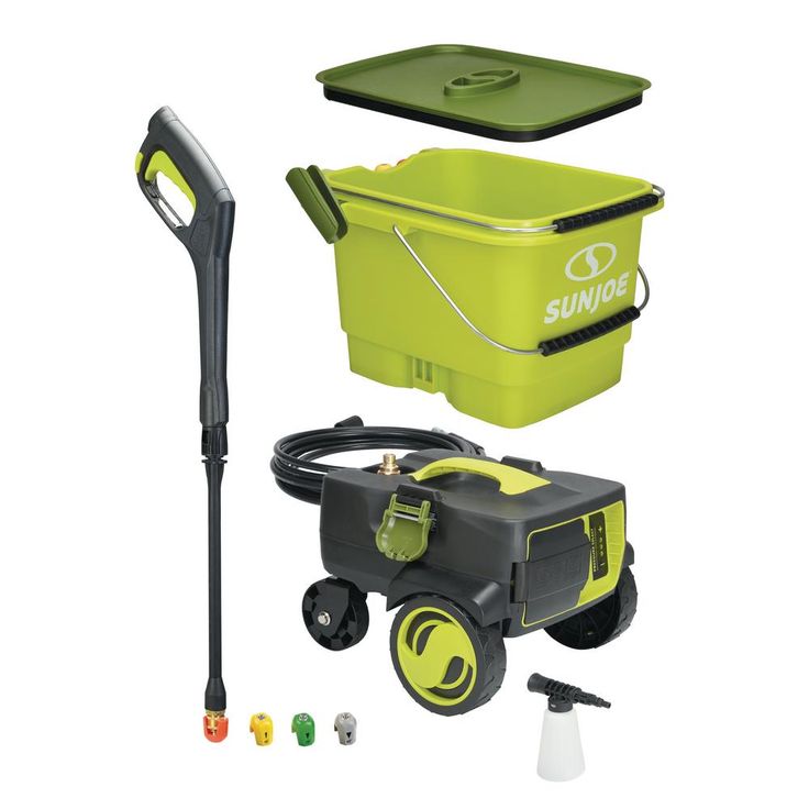 Sun Joe 40-Volt 1160 PSI 0.79 GPM Cold Water Cordless Electric Pressure Washer Kit with 5.0 Ah Battery + Charger