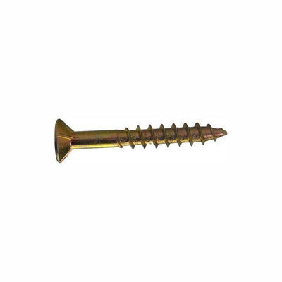 #6 x 1-5/8 in. Philips Bugle-Head Coarse Thread Gold Screw (1 lb./Pack)
