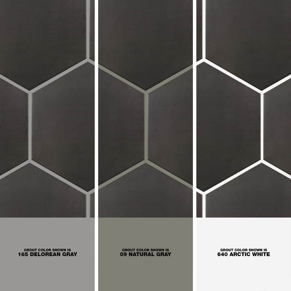 Ivy Hill Tile Langston Dark Gray 9.875 in. x 11.375 in. x 10mm