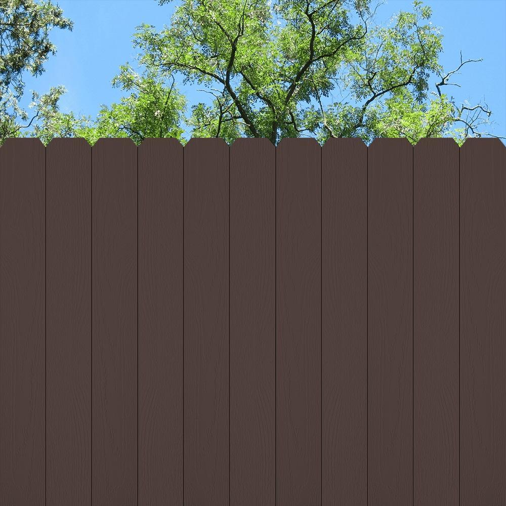 BEHR 5 gal. #PFC-25 Dark Walnut Solid Color House and Fence Exterior Wood Stain - Super Arbor