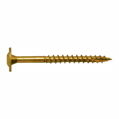 #8 x 2 in. Star Drive Low Profile Washer Head Cabinet Wood Screw (100-Piece per Pack)