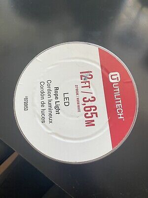 Utilitech 12-ft LED Clear Rope Light