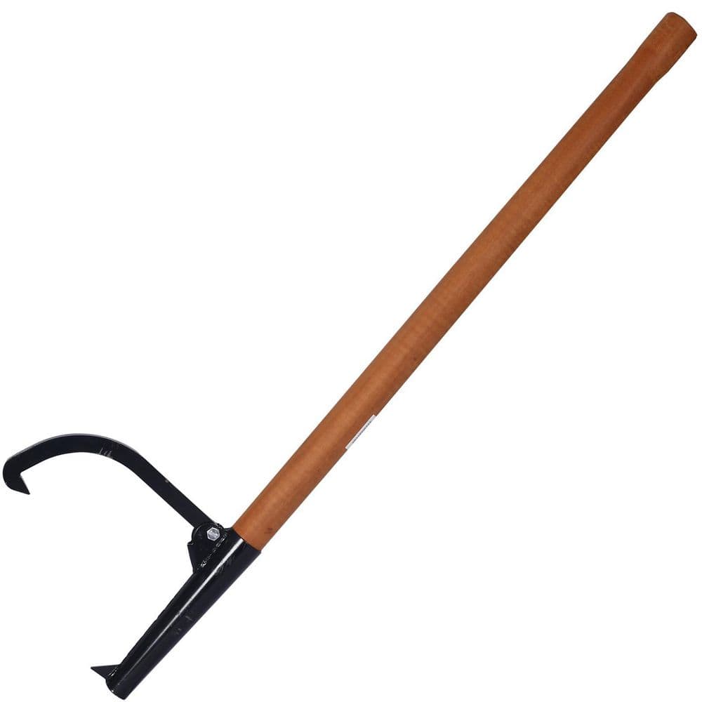 Log Peavy Cant Hook 48 in. Peavey Point Logging Tool Log Roller Tool 1 ...