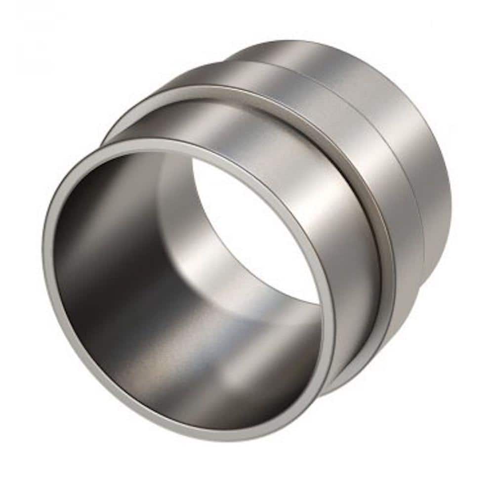 A single green leaf against a white background.