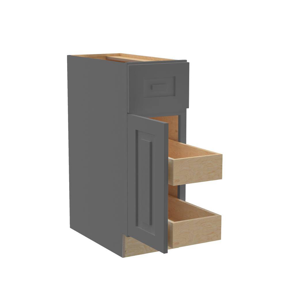 Home Decorators Collection Grayson Deep Onyx Base Kitchen Cabinet ...