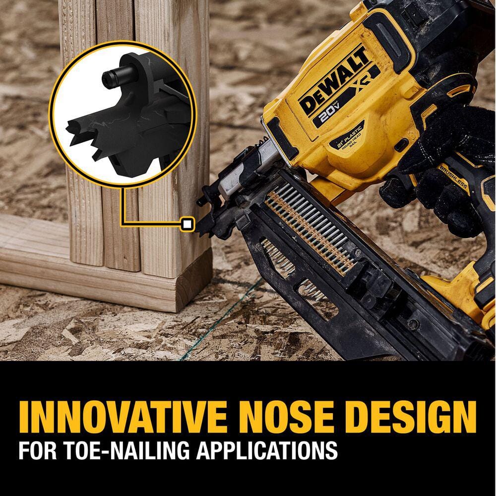 DEWALT 20-Volt 21° Cordless Framing Nailer (Tool-Only)
