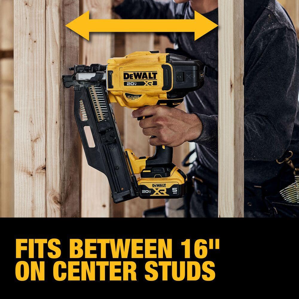 DEWALT 20-Volt 21° Cordless Framing Nailer (Tool-Only)