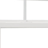 RELIABILT 150 Series New Construction 35-1/2-in x 71-1/2-in x 3-1/4-in Jamb Black Vinyl Dual-pane Single Hung Window with Grids Half Screen Included