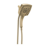 In2ition Two-in-One 5-Spray 5.8 in. Dual Wall Mount Fixed and Handheld Shower Head in Stainless - Super Arbor
