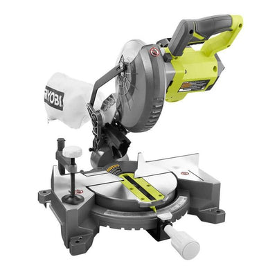 18-Volt ONE+ Cordless 7-1/4 in. Compound Miter Saw (Tool Only) with Blade and Blade Wrench