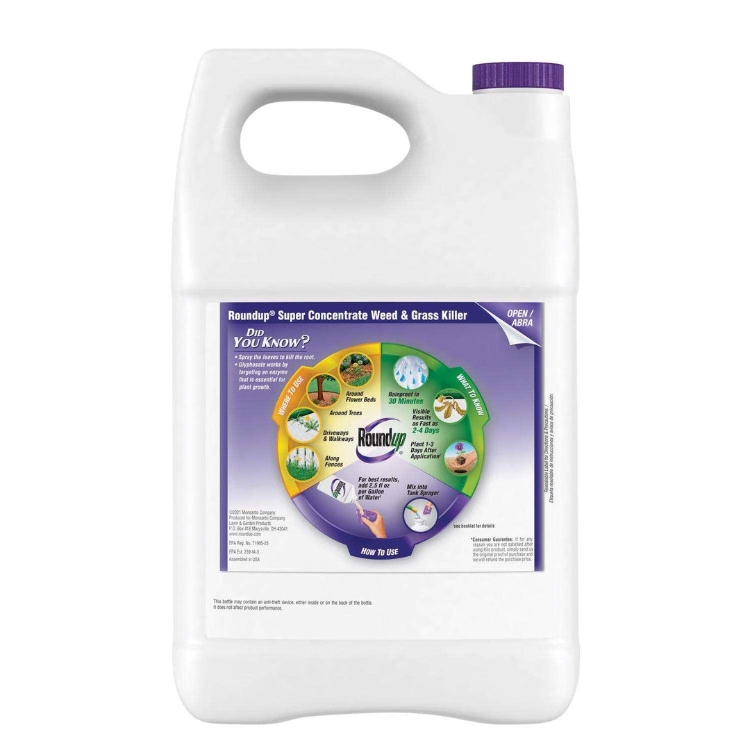 roundup super concentrate herbicide Roundup Weed and Grass Killer Concentrate 1 gal – Super Arbor