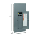 QO 150 Amp 42-Space 52-Circuit Indoor Main Breaker Plug-On Neutral Load Center with Cover - Super Arbor