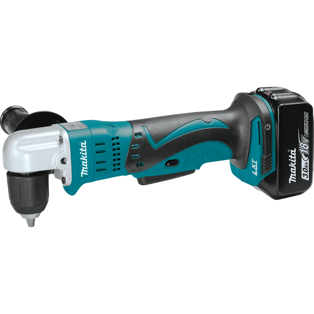 Makita 18V LXT 3/8 in. Cordless Angle Drill Kit with (2) 3.0Ah Batteries, Charger and Tool Bag