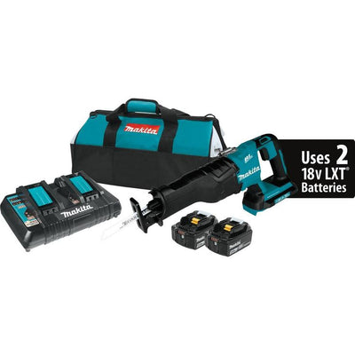 18-Volt X2 LXT Lithium-Ion (36-Volt) Brushless Cordless Reciprocating Saw Kit (5.0Ah) with 2 Batteries 5.0Ah and Charger