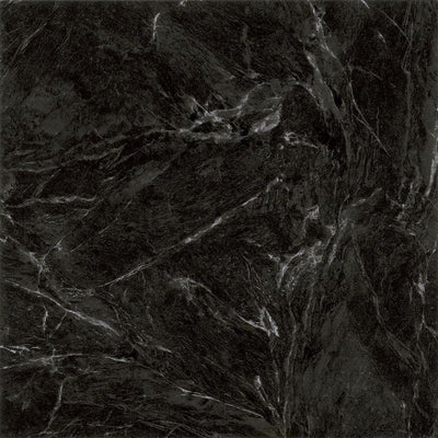 TrafficMASTER Black Marble 12 in. x 12 in. Peel and Stick Vinyl Tile (30 sq. ft. / case)