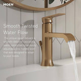 Genta Single Handle Single Hole Bathroom Faucet in Polished Chrome (2-Pack)