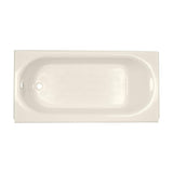 Princeton Luxury Ledge 5 ft. Americast Left-Hand Drain Drop-in Rectangular Bathtub in White - Super Arbor