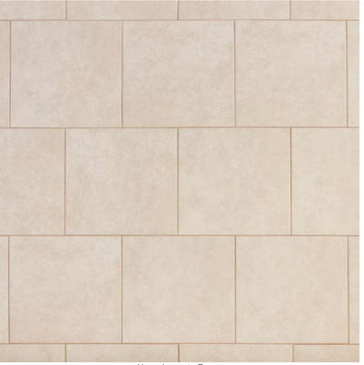 TrafficMaster Laguna Bay 12 in. x 12 in. Cream Ceramic Floor and Wall Tile (14.53 sq. ft. / case)