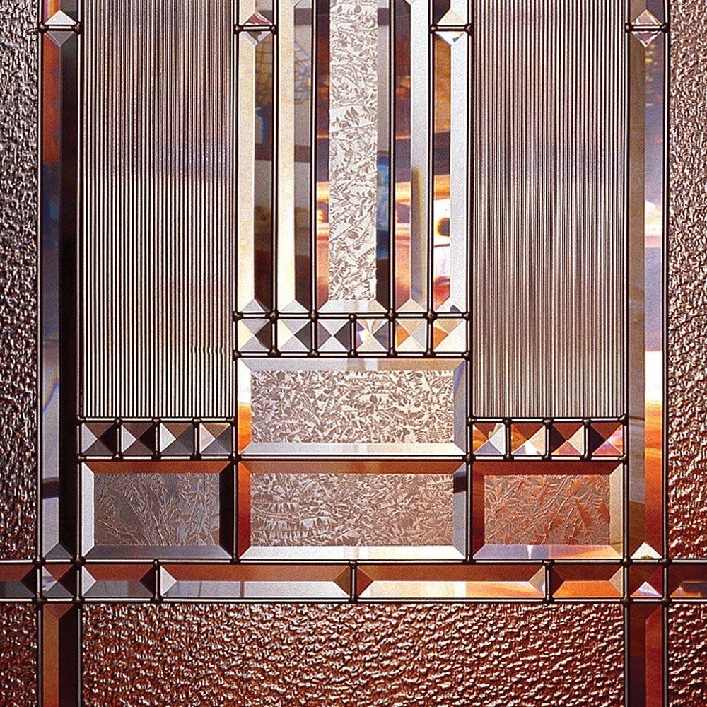 30 in. x 80 in. 1 Lite Preston Zinc Smooth Primed MDF Interior Door Slab - Super Arbor