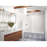 SOLNA 60 in. x 42 in. Acrylic Rectangular Drop-in Reversible Soaking Bathtub in White - Super Arbor