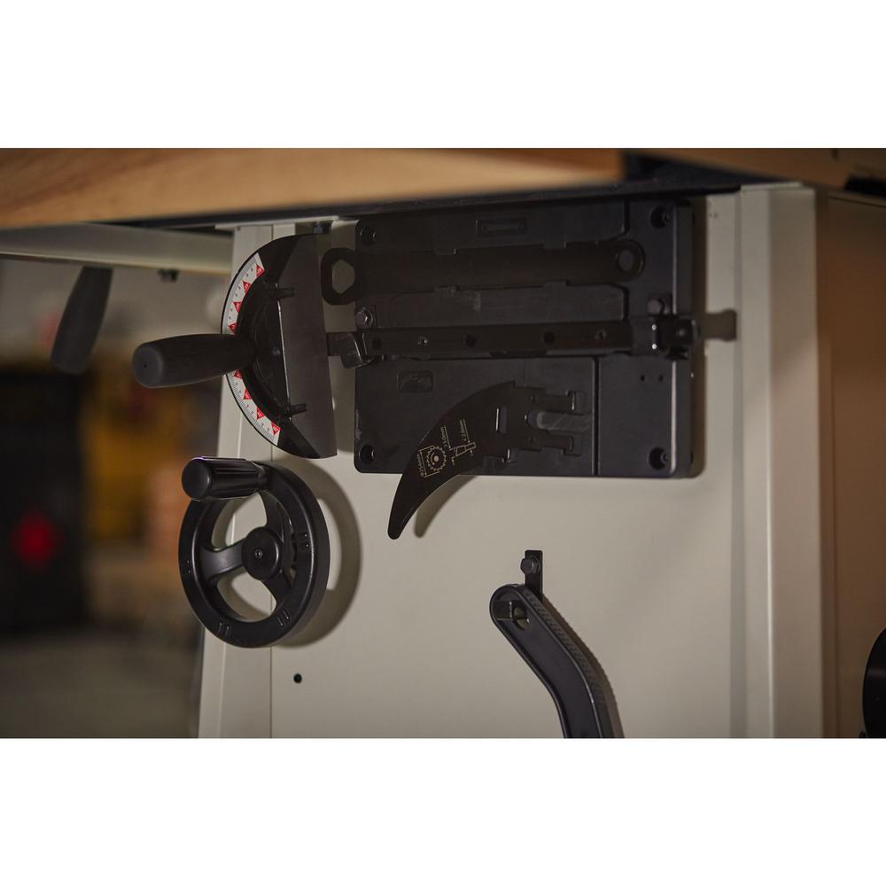 ProShop II 10 in. table saw with 52 in. Rip Cast Wings JPS-10