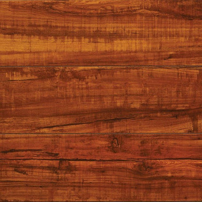 TrafficMASTER High Gloss Perry Hickory 8mm T x 4.92 in. W x 47.80 in. L Laminate Flooring (16.33 sq. ft/case)