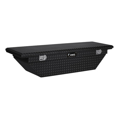 UWS 69 in. Matte Black Aluminum Truck Tool Box with Low Profile (Heavy Packaging) - Super Arbor