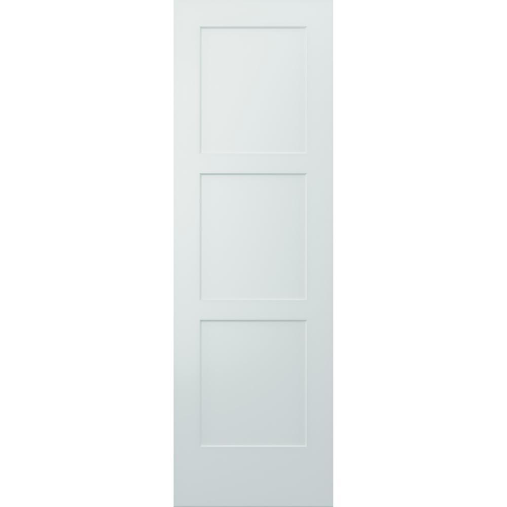 32 in. x 96 in. Birkdale Primed Smooth Hollow Core Molded Composite Interior Door Slab - Super Arbor