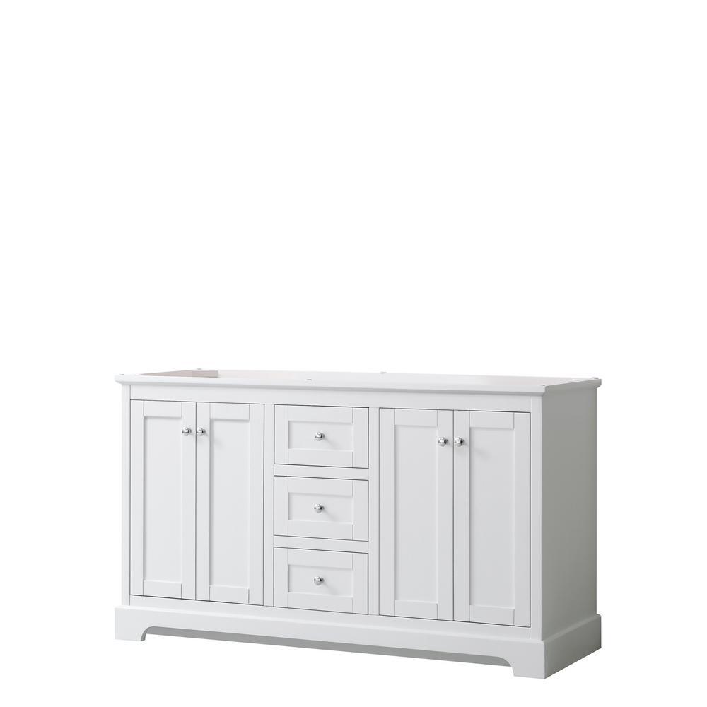 Avery 71 in. W x 21.75 in. D Bathroom Vanity Cabinet Only in White