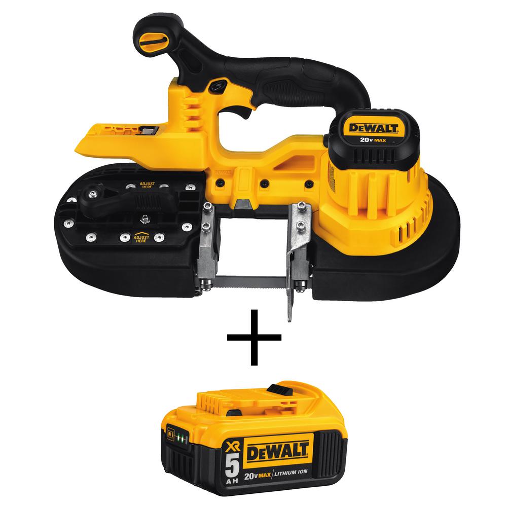 20-Volt MAX Lithium-Ion Cordless Band Saw (Tool-Only) - Super Arbor