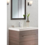 Modern Single Hole Single-Handle Bathroom Faucet in Chrome - Super Arbor