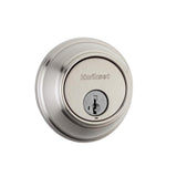 816 Series Satin Nickel Single Cylinder Key Control Deadbolt featuring SmartKey Security - Super Arbor