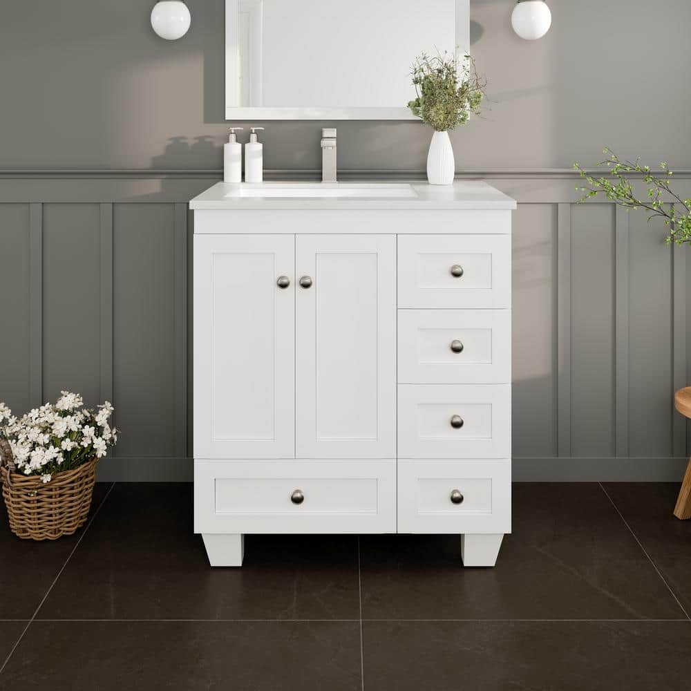 A single green leaf against a white background.