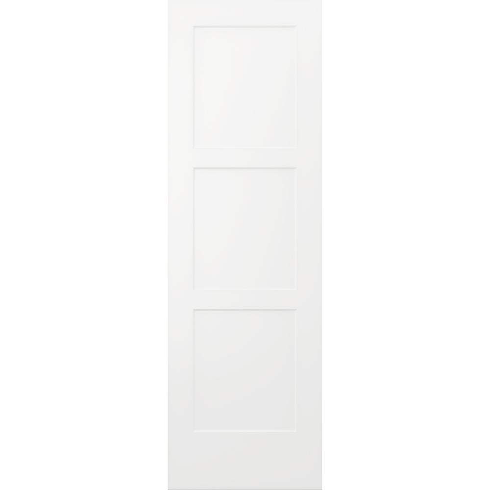 32 in. x 96 in. Birkdale Primed Smooth Hollow Core Molded Composite Interior Door Slab - Super Arbor