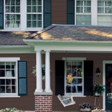 BEHR 5 gal. #PFC-25 Dark Walnut Solid Color House and Fence Exterior Wood Stain - Super Arbor