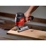 M12 12-Volt Lithium-Ion Cordless Jig Saw W/ Free M12 2.0Ah Battery - Super Arbor