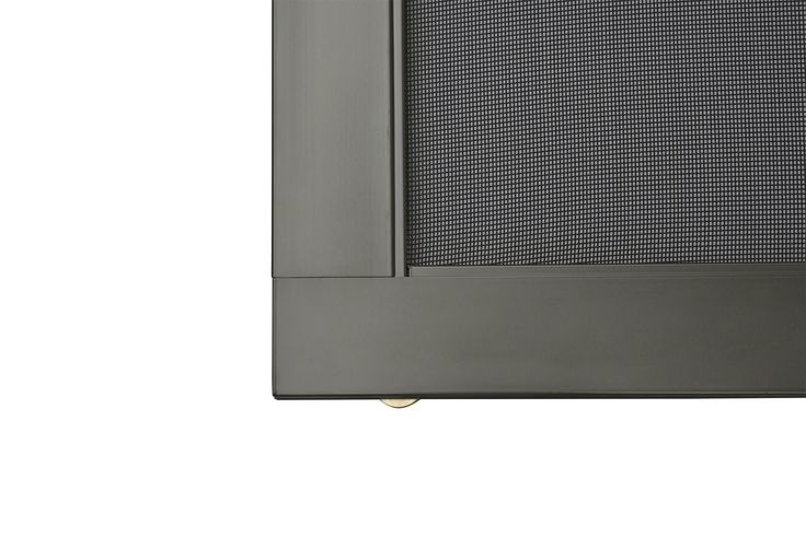 RELIABILT 48-in x 80-in Bronze Aluminum Sliding Patio Screen Door