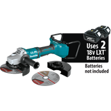 Makita 36V (18V X2) LXT Brushless Cordless 7 in. Paddle Switch Cut-Off/Angle Grinder with Electric Brake, Tool Only