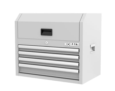 Kobalt 26-in W x 22-in H 4-Drawer Steel Tool Chest (White)