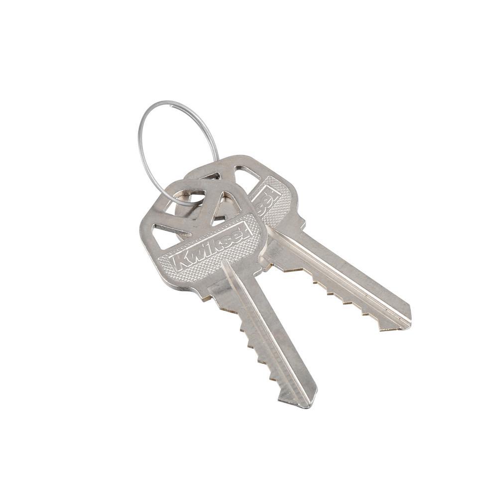 816 Series Satin Nickel Single Cylinder Key Control Deadbolt featuring SmartKey Security - Super Arbor