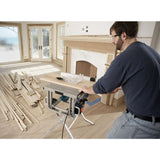 15 Amp 10 in. Corded Portable Worksite Bench Table Saw with Smart Guard System and 24-Tooth Carbide Saw Blade