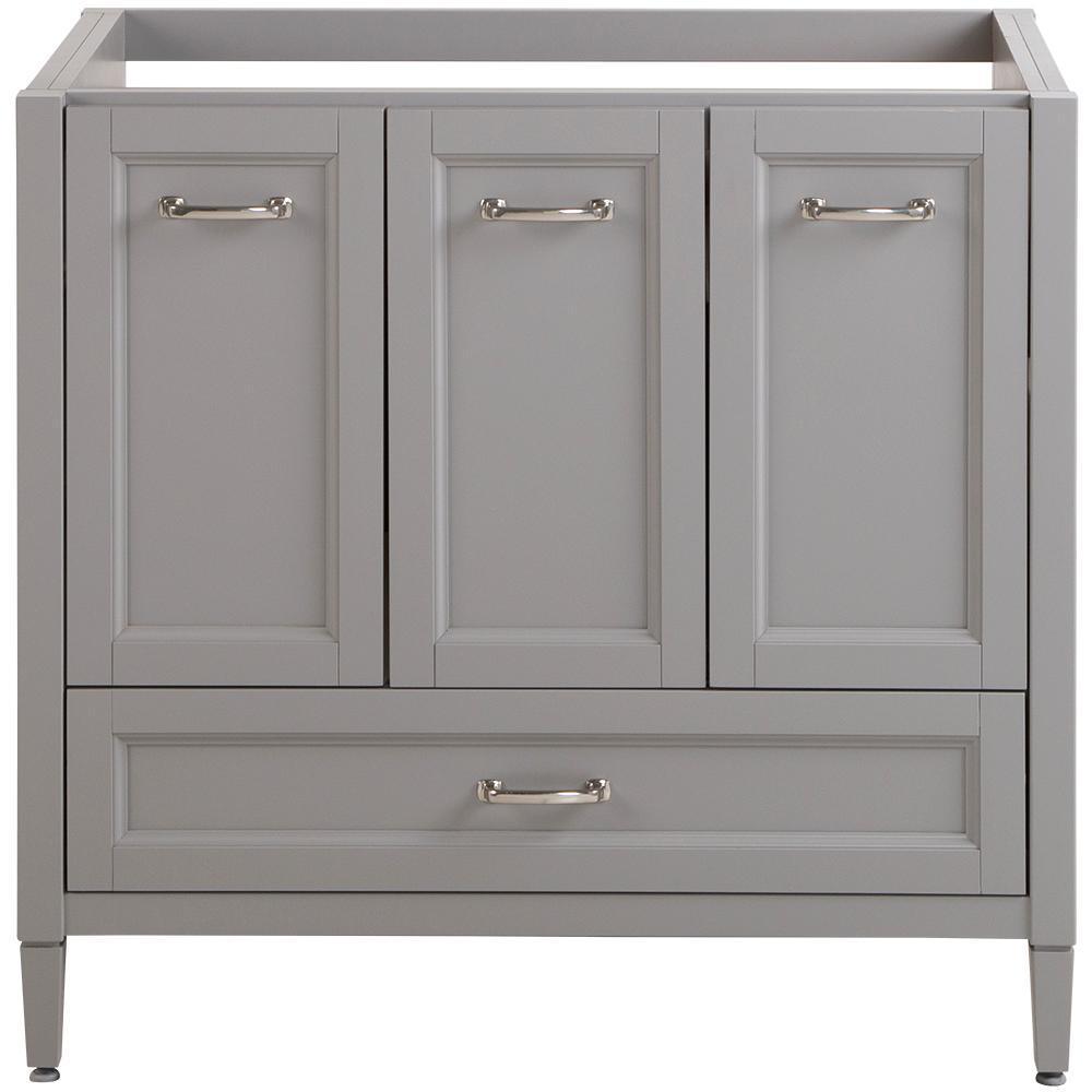 Claxby 48 in. W x 34 in H x 22 in. D Bath Vanity Cabinet Only in Chocolate - Super Arbor