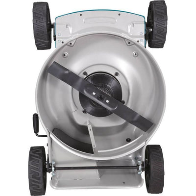 Makita 18 in. 18-Volt X2 36-Volt 5.0Ah LXT Lithium-Ion Cordless Steel Deck Walk Behind Push Lawn Mower Kit with 4 Batteries